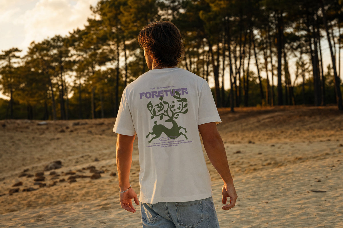 T-shirt Foretver - SABLE (beige)